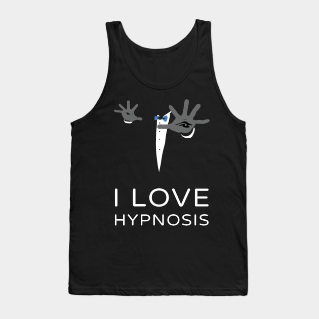 Elegant I Love Hypnosis Tank Top by Kidrock96